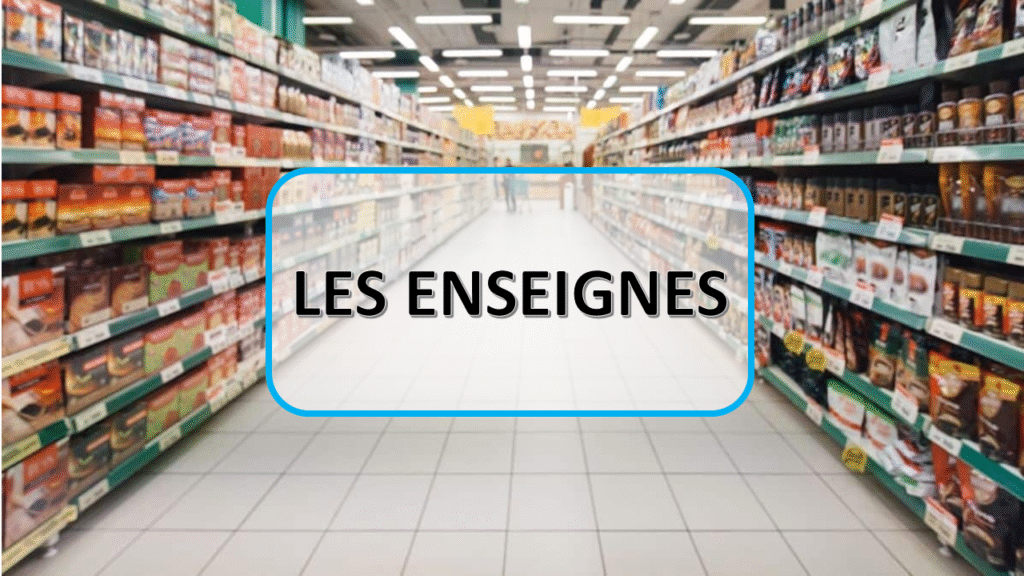 les enseignes